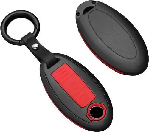 SANRILY 1 funda para llavero de 2 botones para Honda Vezel Civic City Jazz Accord Crosstour HR-V 2015-2018 con control remoto sin llave, funda Negro