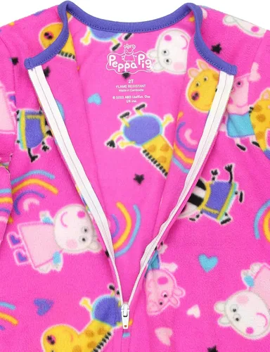 Miniatura 6 de Peppa Pig Pijama para dormir con pies para niños pequeños