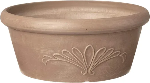 Miniatura 7 de Arcadia Garden Products PSW TA20C Bandeja Compuesta de Plástico/Piedra/Madera para Bulbos – Sin Orificio de Drenaje (Perforable), 8"x3", Chocolate