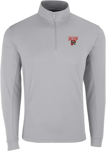 Miniatura 17 de Vantage Apparel Jersey con cremallera de un cuarto de béisbol de la liga menor