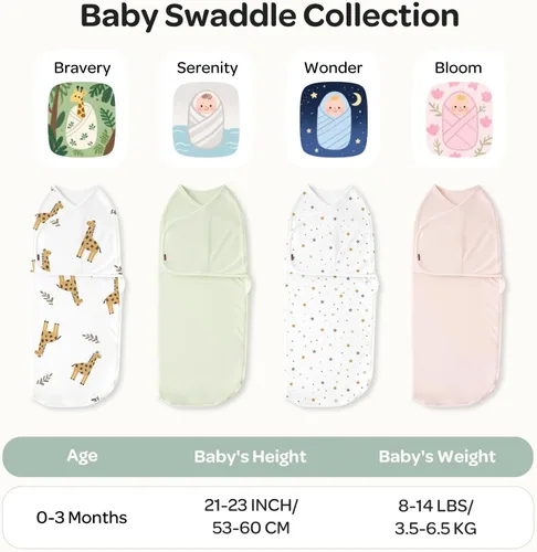 Miniatura 9 de Momcozy Pañales para recién nacidos, con cierre silencioso, adecuado para bebés de 0 a 3 meses, saco de dormir apto para recién nacidos, reduce