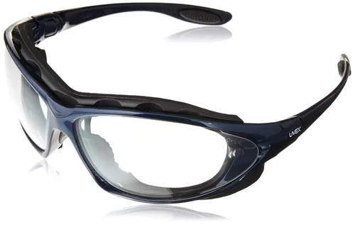Uvex Honeywell Home Uvex S0620X - Gafas de seguridad sísmicas color azul metálico con lente transparente antivaho