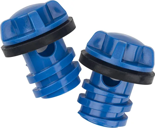 Tapón de drenaje más fresco, paquete de 2 reemplazos, compatible con enfriadores Yeti Roadie, Tundra y tanque y refrigeradores RTIC
