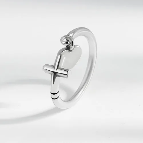 Miniatura 4 de 925 Sterling Silver Ring Minimalist Adjustable Rings Band Handmade Rings for Women Girls