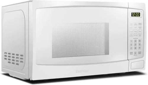Miniatura 5 de Danby DBMW1120BWW - Microondas para encimera de 1.1 pies cúbicos en blanco, 1000 vatios, microondas de tamaño familiar con puerta de botón