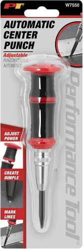 Miniatura 6 de Performance Tool Punzón central automático W7550 HD - Herramienta precisa y duradera para marcar y perforar materiales, negro