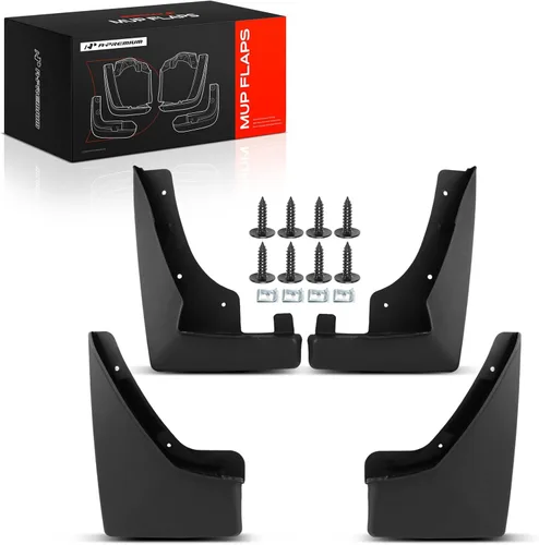 Miniatura 22 de A-Premium Juego de 4 protectores contra salpicaduras de barro compatibles con Cadillac XT4 2019-2020, Sport Utility de 4 puertas, con accesorios