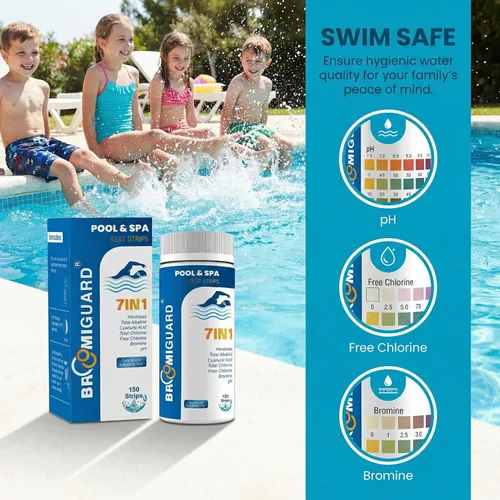 Miniatura 3 de BROMIGUARD Tira de prueba de piscina de 7 vías