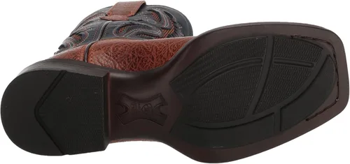 Miniatura 4 de Ariat Rowder Venttek 360 - Botas de punta cuadrada para hombre color azul marrón