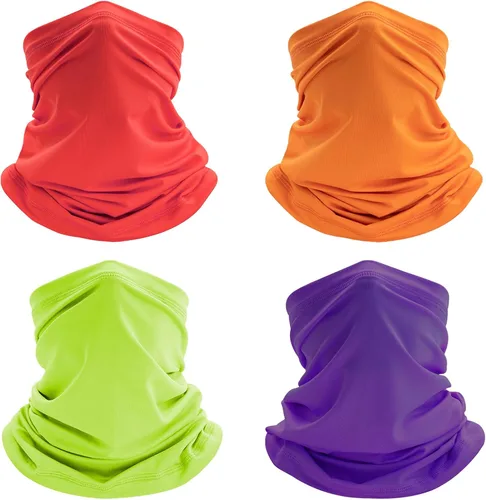 Miniatura 8 de Ezovino Máscara facial con polaina para el cuello, bufanda de enfriamiento solar, pasamontañas para hombres y mujeres
