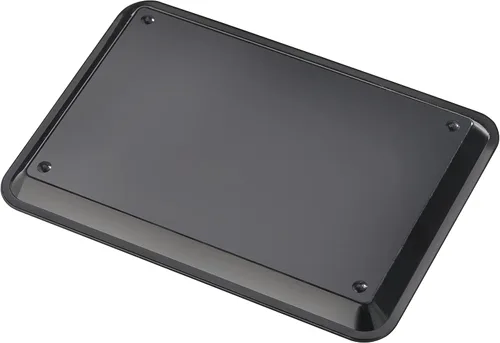 Miniatura 3 de New Star 26917 - Bandeja de puntas para restaurante para cheques de invitados, 4.5 x 6.5 pulgadas, color negro con impresión dorada, juego de 12