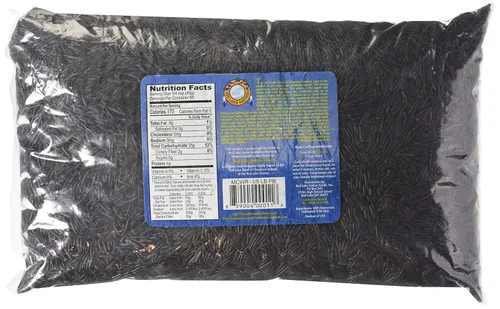 Miniatura 3 de Red Lake Nation Arroz silvestre cultivado de Minnesota 100% natural, 5 libras