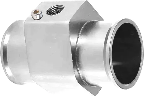 Miniatura 6 de zipelo Tubo de Junta de Temperatura de Agua, Adaptador de Sensor de Temperatura de Agua de Aleación de Aluminio para Automóvil, Abrazaderas