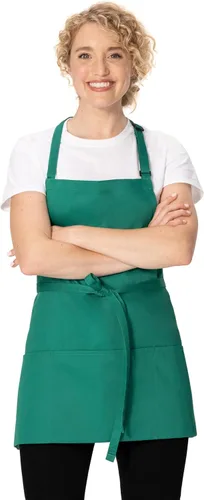 Miniatura 20 de Chef Works - Delantal unisex de tres bolsillos