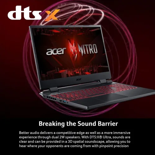 Miniatura 3 de Acer Nitro 5 - Laptop para juegos, pantalla FHD IPS de 15.6 pulgadas de 144 Hz, Intel 12 núcleos i5-12500H de 12ª generación, GeForce RTX 3050, 64