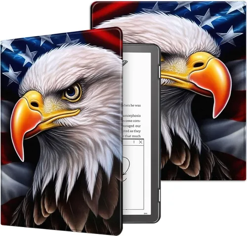 Miniatura 99 de Funda para Kindle básico de 6 pulgadas (11.ª generación), múltiples ángulos, piel sintética, delgada, con función de encendido y apagado automático