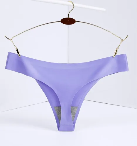 Miniatura 2 de CRISAN Tangas sin costuras para mujer, ropa interior de nailon para mujer, paquete de 6