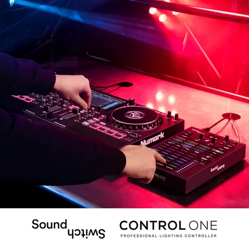 Miniatura 11 de SoundSwitch Control One - Controlador profesional de iluminación DMX para DJ con 3 meses de acceso al software SoundSwitch y soporte para luces DMX