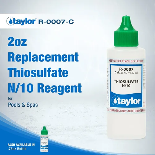 Miniatura 2 de Taylor Technologies R-0007-C Tiosulfato No.7 N/10 2 OZ