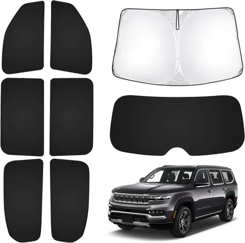 Miniatura 63 de T TGBROS Parasol para parabrisas para Honda Civic 2022-2025 2026, parasol grueso con bloqueo UV y opaca, para privacidad, plegables, 8 accesorios