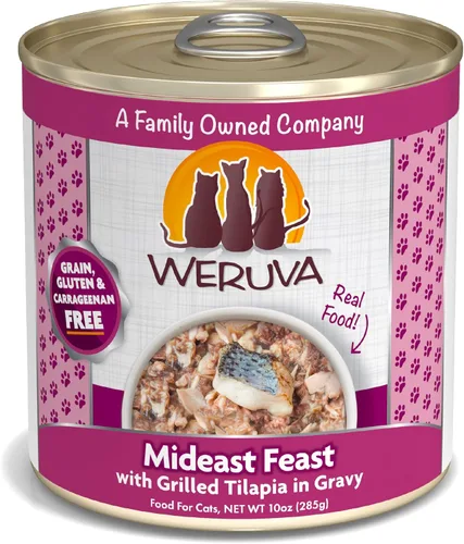 Miniatura 40 de Weruva Asian Fusion - Comida clásica para gatos, fusión asiática con atún y shirasu en salsa, lata de 5.5 onzas (paquete de 24)