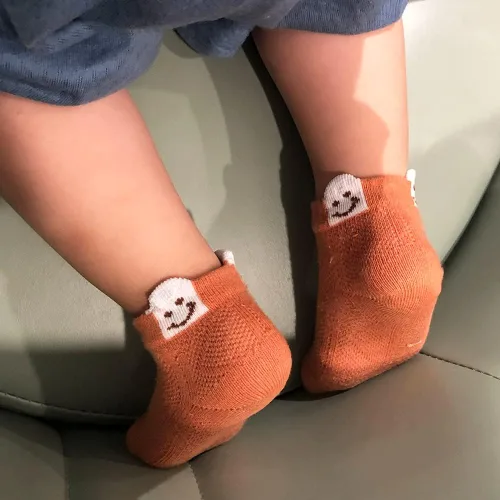 Miniatura 2 de Baby Socks 5-Pack Fit Flex Zones Cotton Stretch Socks Breathable Socks - Unisex Girls Boys