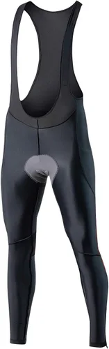 Miniatura 7 de Santic Mallas de ciclismo con peto para hombre, acolchadas, largas acolchadas con bolsillo