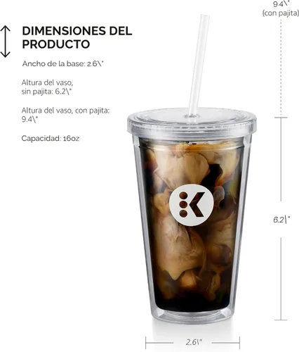 Miniatura 3 de Keurig Vaso para bebidas heladas, capacidad de 16 onzas
