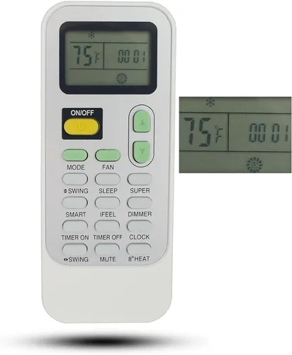 Mando a Distancia de Repuesto para Aire Con Air-Con Hisense Aire Acondicionado Mando Remoto DG11J1-72