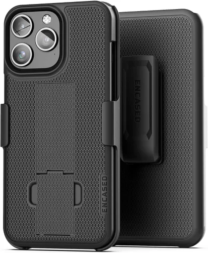 Miniatura 14 de Encased Funda para cinturón iPhone 11 con clip (Serie DuraClip) Funda ultradelgada con funda (Negro)