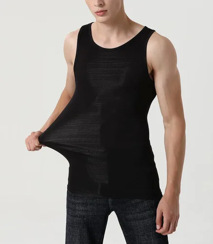 Miniatura 4 de Comfneat Camisetas deportivas de viscosa para hombre, paquete de 4