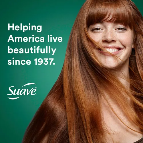 Miniatura 4 de Suave Professionals Champú hidratante para cabello seco Manteca de almendras y karité sin parabenos y sin colorantes, 28 onzas, paquete de 4