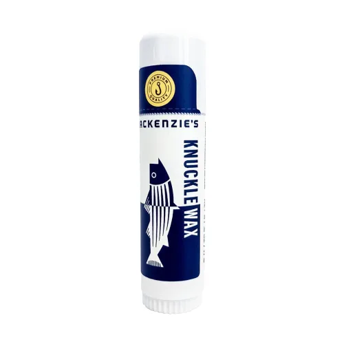 MACKENZIE'S Cera para nudillos - Regalos para hombres - Regalos para pescadores - Apto para viajes - Todo natural - Reparación de manos - Bálsamo de