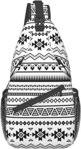SURERUIM Bolso bandolera impreso personalizado para mujeres y hombres, mochila cruzada para el hombro, bolsas de pecho, gimnasio, viajes,
