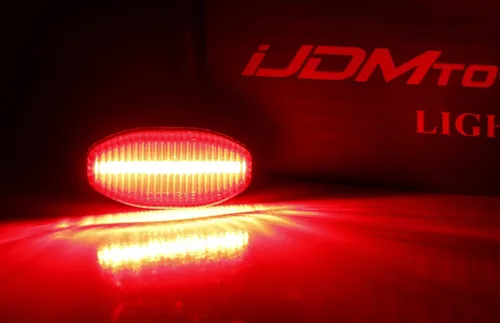 Miniatura 9 de iJDMTOY Kit de luces LED rojas con lente ahumada para debajo de la luz trasera trasera trasera compatible con Ford Raptor 2010-14, alimentado por