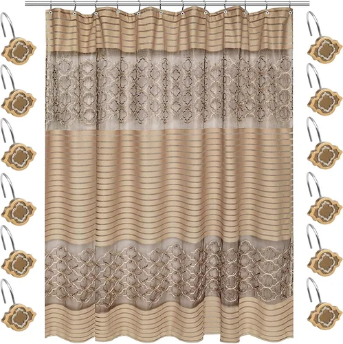Miniatura 46 de Zahari Home Capri - Juego de toallas de baño de 3 piezas, toalla de baño, toalla de mano y toalla facial, decoración moderna, hermoso diseño único