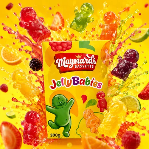 Miniatura 6 de Maynards Bassetts Jelly Babies Dulces Cartón 12.35 oz