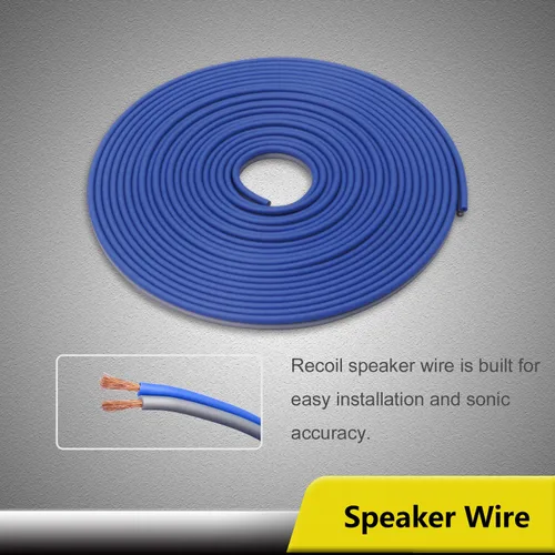 Miniatura 7 de Recoil RCK0D True 1/0 Gauge Car Audio Dual Amplificadores CCA cableado Kits de instalación con cable OFC RCA