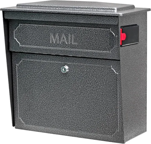 Miniatura 9 de Mail Boss 7179 Buzón de pared con cierre de bloqueo de seguridad para casa adosada, Blanco Alpino