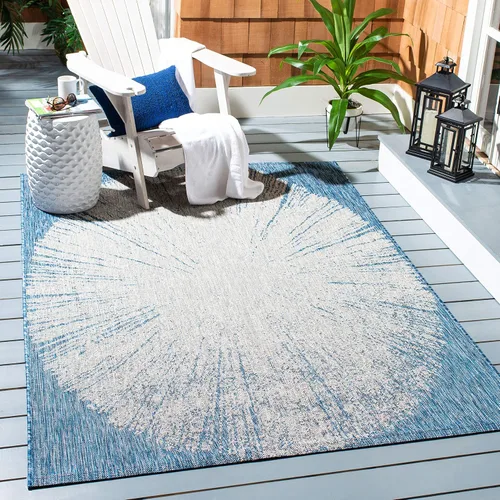Miniatura 20 de Safavieh Courtyard Collection CY8893 - Alfombra decorativa para interiores y exteriores, no desprende pelusa, fácil de limpiar, 2 x 3 pies 7 beige