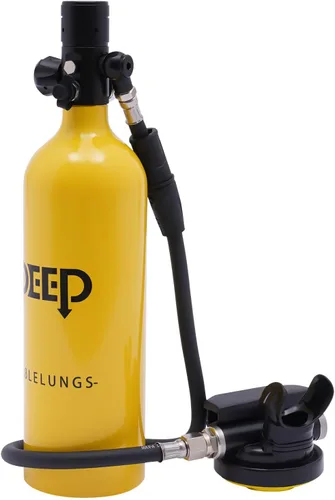 Miniatura 8 de Mini juego de buceo, tanque de buceo de 0.5L con bomba, kit de tanque de buceo de respiración subacuática de 4500 PSI, buceo, buceo, esnórquel