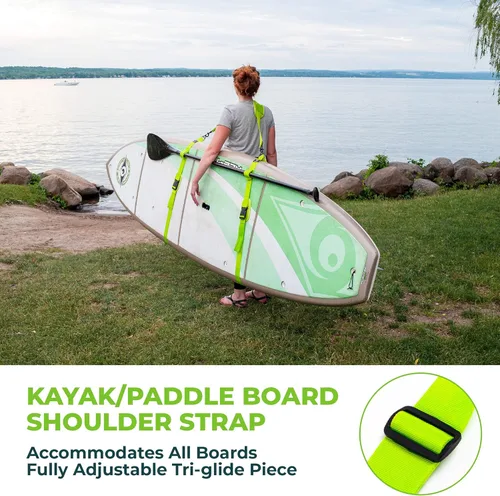 Miniatura 2 de Gradient Fitness Correa de hombro para kayak/tabla de remo, tabla de surf Correa de transporte de SUP manos libres para tablas de todos