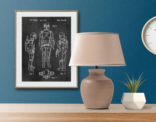 Miniatura 4 de ArtCantHurtU Regalos de Star Wars para hombres, 8 impresiones artísticas de pared (8 x 10) para niños y mujeres, baño, dormitorio, decoración