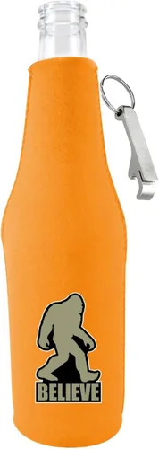 Miniatura 5 de Bigfoot Believe - Botella de cerveza con abridor (1, negro)