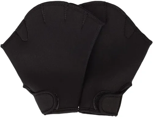 MEKOTSK 1 par de guantes de entrenamiento de natación para ayudar a la resistencia de la parte superior del cuerpo, guantes de natación Aqua Fit