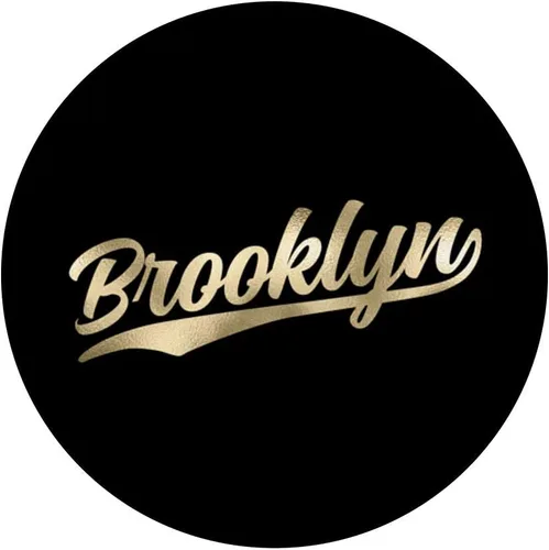 Miniatura 3 de Brooklyn New York Cool NY Retro 1970s Style Gold - PopSockets Grip and Stand for Phones and Tablets
