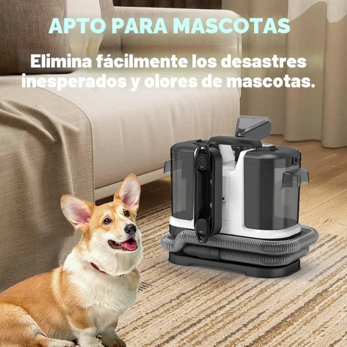 Miniatura 7 de Limpiador portátil de alfombras y tapicería, limpieza profunda para alfombras, sofá, manchas de interiores de auto, apto para mascotas y familia