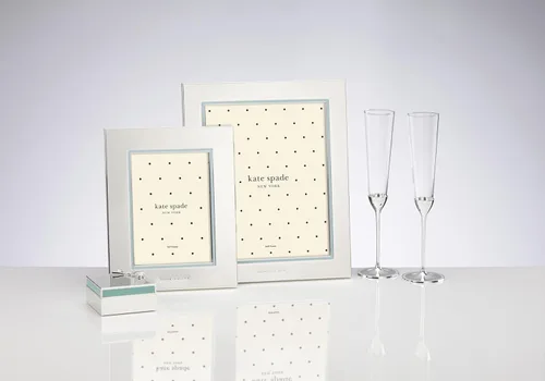 Miniatura 2 de Kate Spade New York Take The Cake - Marco de 5 x 7 pulgadas, 1.6 libras, metálico