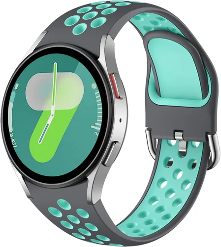 Miniatura 14 de DaQin Correa deportiva sin brecha compatible con Samsung Galaxy Watch 7/6/5/4 Band 1.575 in 144.4 ft/Galaxy Watch FE/Watch 6 4 Classic 1.693 in