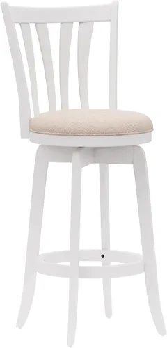 Miniatura 18 de Hillsdale Savana Taburete de cocina de madera, 29.5 pulgadas de alto, negro